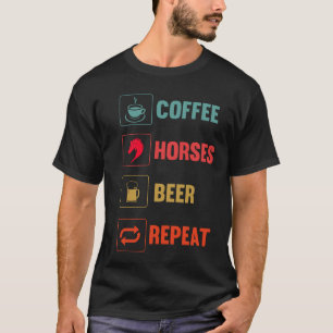 Reiten Lustiges Pferd Mutter Equestria T-Shirt