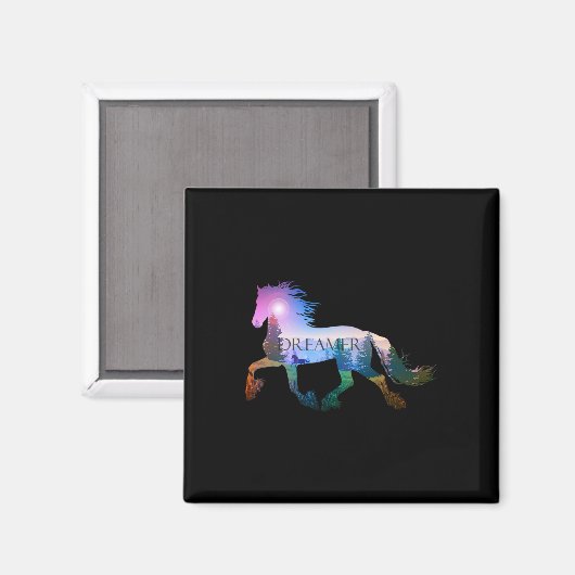 Reiten Magnet (Vorderseite/Rückseite)