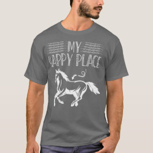Reiten - mein glücklicher Platz Reitsport T-Shirt