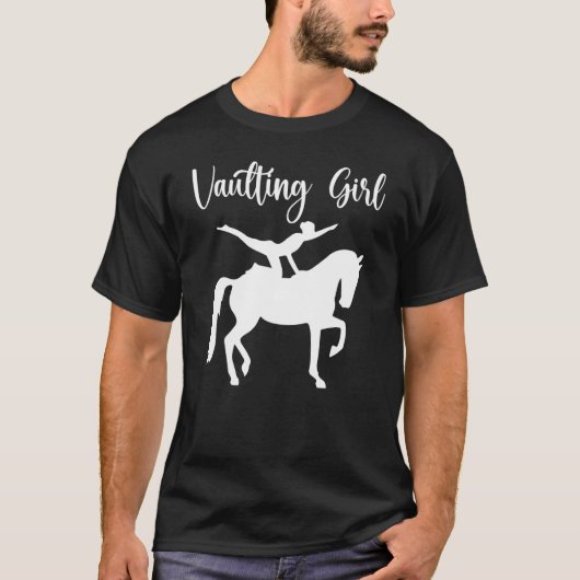Reiten mit dem Mädchen 1 T-Shirt (Vorderseite)
