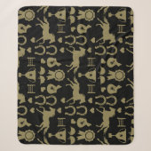 Reiten mit Gold Sherpadecke (Vorderseite)