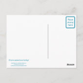 Reiten mit meinem Einhorn Postkarte (Rückseite)