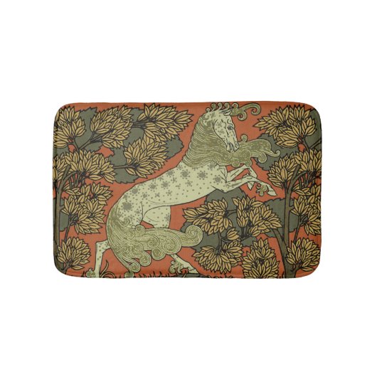 Reiten Mittelalterliche Kunst Kunsthandwerk Jugend Badematte (Vorderseite)