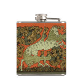 Reiten Mittelalterliche Kunst Kunsthandwerk Jugend Flachmann (Rückseite)