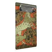 Reiten Mittelalterliche Kunst Kunsthandwerk Jugend Mini Klemmbrett (Schrägansicht)