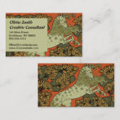 Reiten Mittelalterliche Kunst Kunsthandwerk Jugend Visitenkarte (Vorne/Hinten)