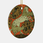 Reiten Mittelalterliche Kunst Kunsthandwerk Keramik Ornament (Rechts)