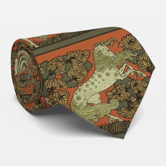 Reiten Mittelalterliche Kunst Kunsthandwerk Krawatte (Gerollt)