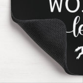 Reiten noch schlimmer Reitpferd Mousepad (Ecke)