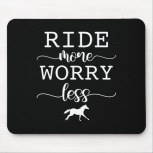 Reiten noch schlimmer Reitpferd Mousepad