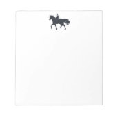 Reiten Notizblock (Vorderseite)
