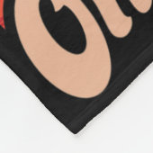 Reiten Pferde Pferde Girl Fleecedecke (Ecke)