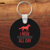 Reiten - Pferdereiten Schlüsselanhänger (Vorderseite)