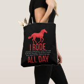 Reiten - Pferdereiten Tasche (Von Nahem)