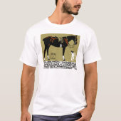 Reiten-Plakat-Kunst 1912 Ludwigs Hohlwein T-Shirt (Vorderseite)