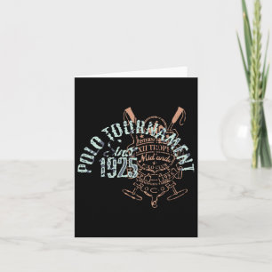 Reiten Polo Riding & amp; Polo Player Reittier Karte