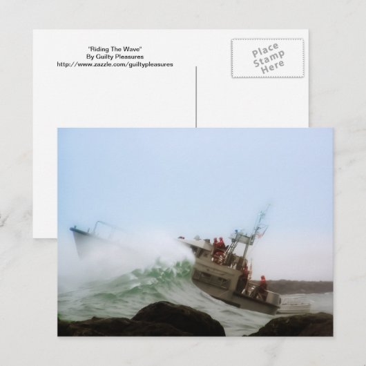 Reiten Postkarte (Vorne/Hinten)