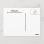 Reiten Postkarte (Rückseite)