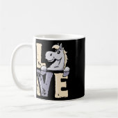 Reiten - Reiten - Liebe Reiten Kaffeetasse (Links)