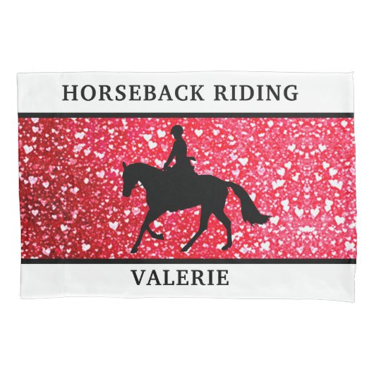 Reiten Reiten & Reiten Pillowcase Kissenbezug (Vorderseite)