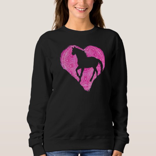 Reiten Reiten Reitsport Hor Sweatshirt (Vorderseite)