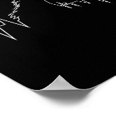 Reiten Reitpferde Lover Geschenk Kinder Frauen Män Poster (Ecke)