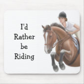 Reiten Reitsport Mousepad (Vorne)