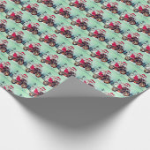 Reiten schmutzig geschenkpapier (Ecke)