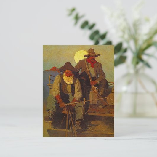 Reiten Shotgun Western Einladung Ruhestand ODER (Stehend Vorderseite)