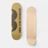 Reiten Sie das 'Stache Skateboard (Vorderseite)