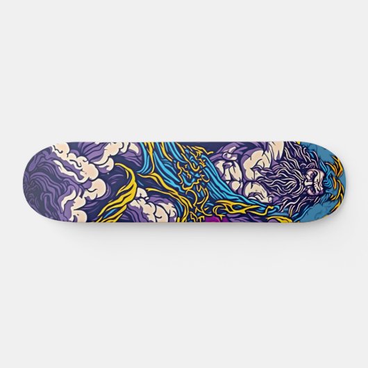 Reiten Sie das Thunder - Zeus Retro Skateboard (Horizontal)