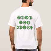 REITEN SIE DEN GECKO T-Shirt (Rückseite)