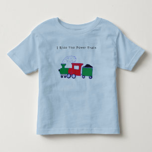 Reiten Sie den kinderleichten Zug Kleinkind T-shirt