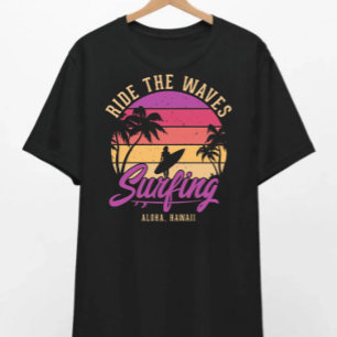 Reiten Sie den Waves Surfing T - Shirt