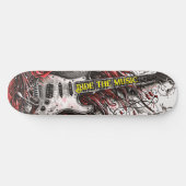 Reiten Sie die Musik elektrische Gitarre Skateboard (Horizontal)