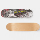 Reiten Sie die Musik elektrische Gitarre Skateboard (Horizontal)