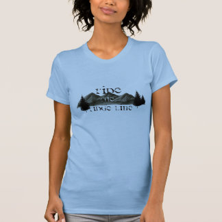 Reiten Sie die Ridge-Linie T-Shirt
