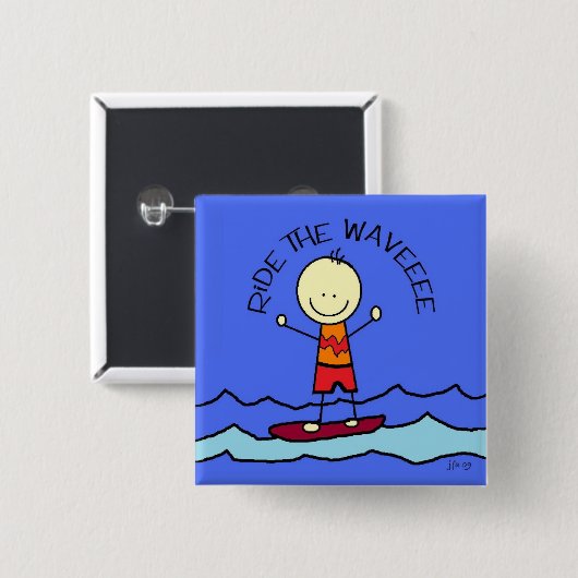 reiten Sie die Welle Button (Vorne & Hinten)