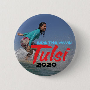 Reiten Sie die Welle! Tulsi 2020 Button
