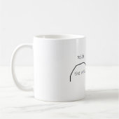 "Reiten Sie die Wellen-" Kaffee-Tasse Kaffeetasse (Links)