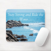 Reiten Sie die WellenMausunterlage Mousepad (Mit Mouse)