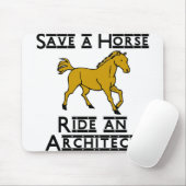 reiten Sie einen Architekten Mousepad (Mit Mouse)