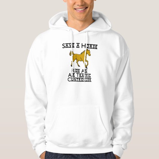 reiten Sie einen Fluglotsen Hoodie (Vorderseite)