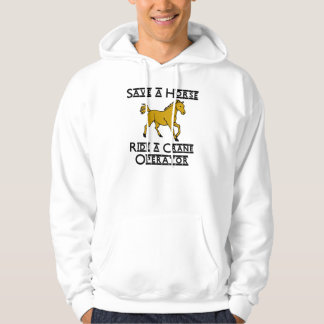 reiten Sie einen Kranbetreiber Hoodie