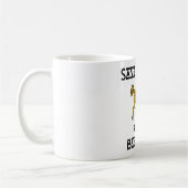 reiten Sie einen Maurer Kaffeetasse (Links)