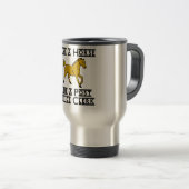 reiten Sie einen Postsekretär Reisebecher (VorderseiteRechts)