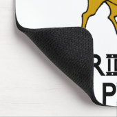 reiten Sie einen Steuervorbereiter Mousepad (Ecke)