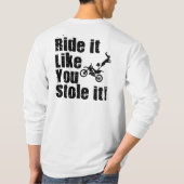 reiten Sie es frontside T-Shirt (Rückseite)