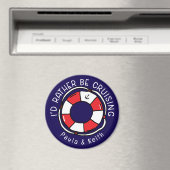 Reiten Sie lieber die sonnige Kabine Tür Magnet (In Situ (Geschirrspüler))