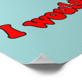 Reiten Sie lieber Poster (Ecke)